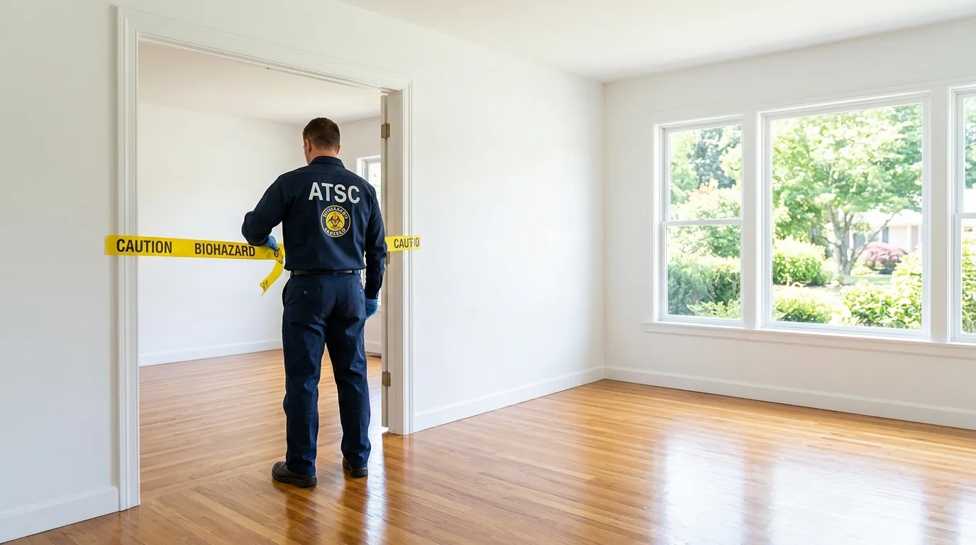 Certified biohazard cleanup crew performing Decomposition Cleanup in Shaw Heights